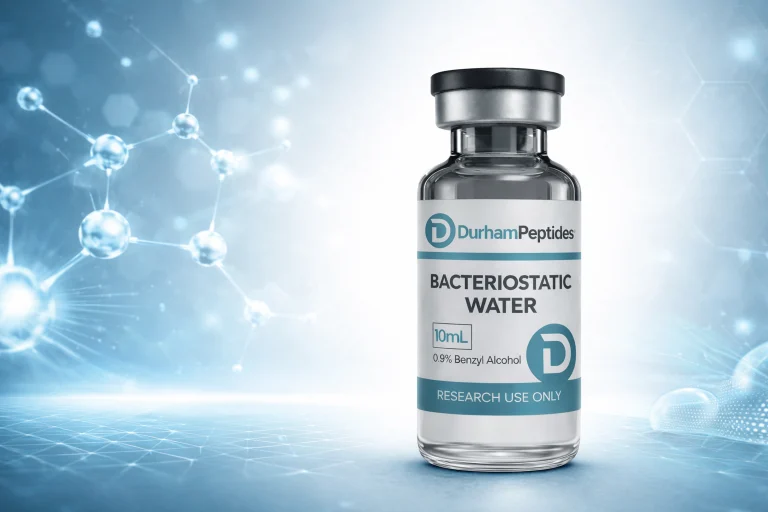 Bacteriostatic water vs sterile water vs acetic acid peptide diluent comparison Durham Peptides Canada