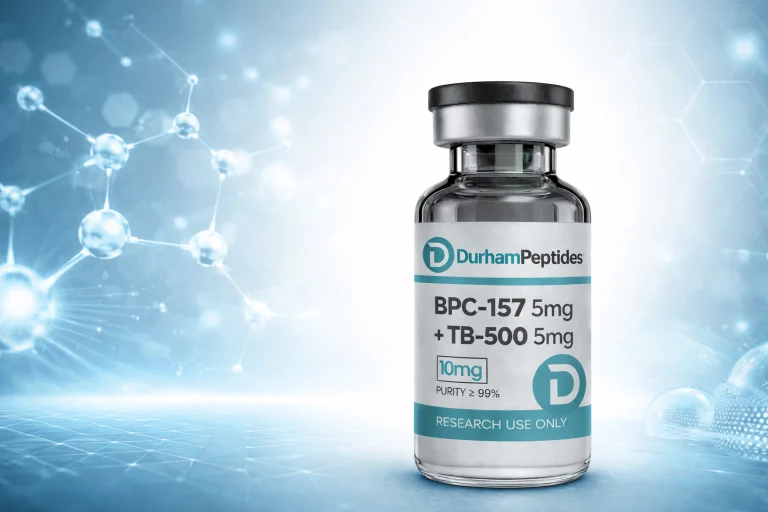 Peptide stacking research combinations Durham Peptides Canada
