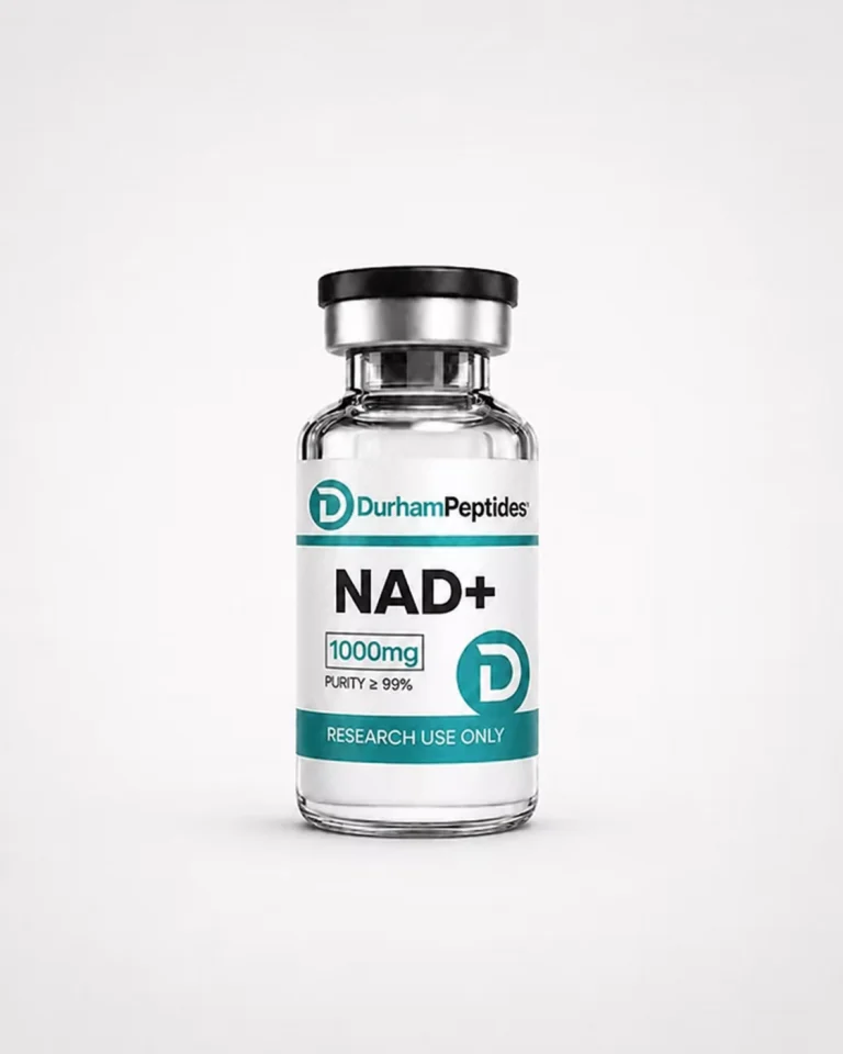 NAD+ mitochondrial research oxidative phosphorylation bioenergetics longevity Durham Peptides Canada